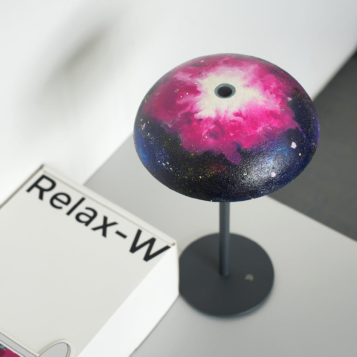 Purple Cosmic Series Relax-W Table Lamp - Style A